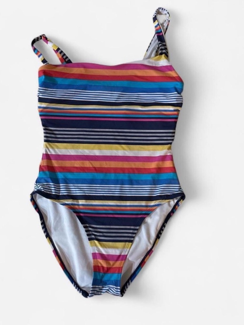 NAUTICA Women One-Piece Swimsuit in Multicolor Stripe